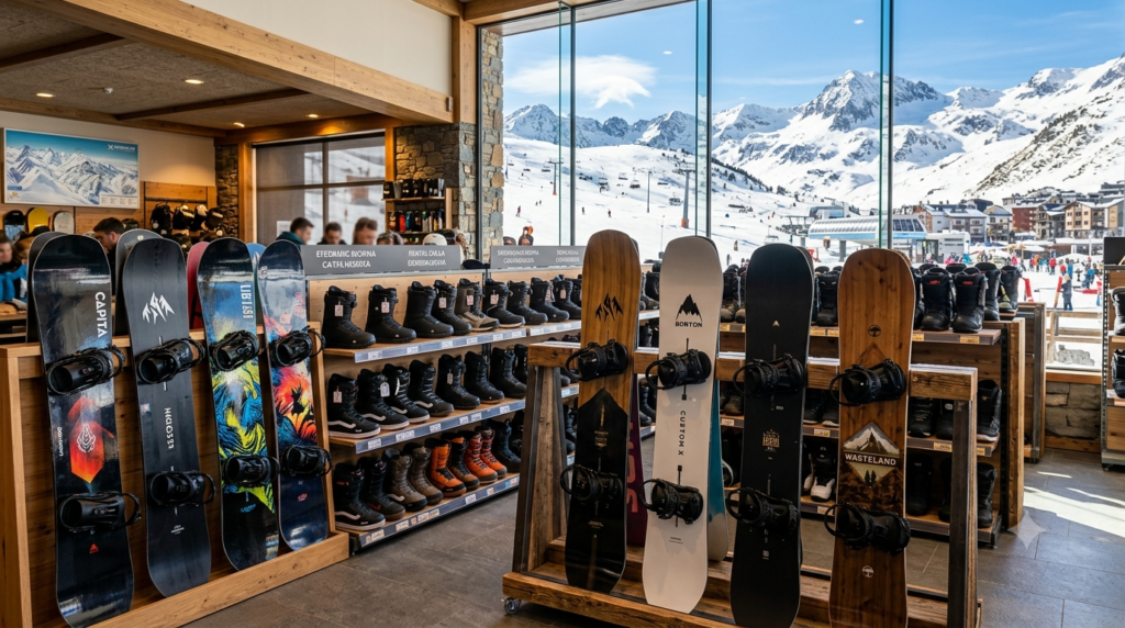 Alquiler de snowboard en Andorra